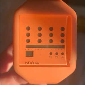 Pink/orange nooka watch